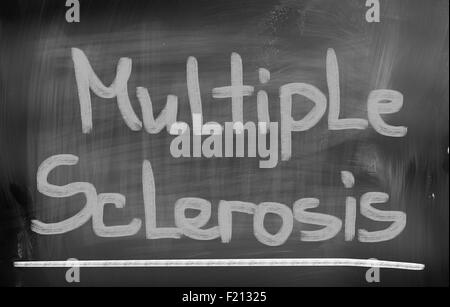Multiple Sklerose-Konzept Stockfoto