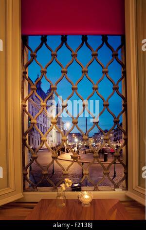 Italien, Latium, Rom, Vivi Bistrot Restaurant auf der Piazza Navona Stockfoto