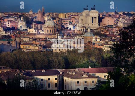 Italien, Latium, Rom, Hügel Gianicolo Stockfoto