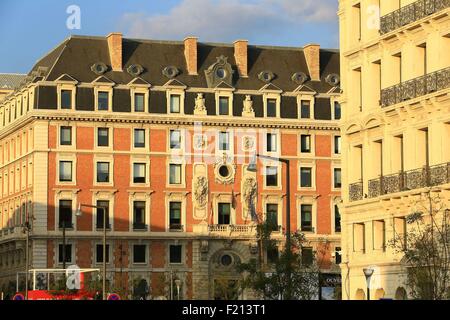 Bouches-du-Rhône, Frankreich, Marseille, Europa-Mittelmeer-Raum, La Joliette Nachbarschaft, square De La Joliette, obligatorische Erwähnung Stockfoto