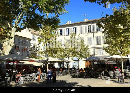 Vaucluse, Frankreich Avignon Place Pie Stockfoto