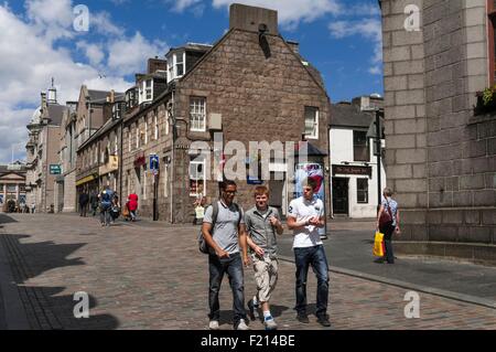 Großbritannien, Schottland, Grampians Region, Aberdenshire county, Aberdeen, Innenstadt, Quartal um Belmont Street und Union Street Stockfoto