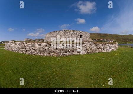 Großbritannien, Schottland, Shetland Inseln, Lerwick, Clickimin Broch 2300 Jahre alt Stockfoto