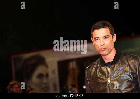 Venedig, Italien. 9. September 2015. Alessandro Gassman besucht De Palma Premiere während der 72. Venedig Film-Festival am 9. September 2015 in Venedig Credit: Andrea Spinelli/Alamy Live News Stockfoto