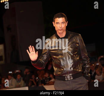 Venedig, Italien. 9. September 2015. Alessandro Gassman besucht De Palma Premiere während der 72. Venedig Film-Festival am 9. September 2015 in Venedig Credit: Andrea Spinelli/Alamy Live News Stockfoto