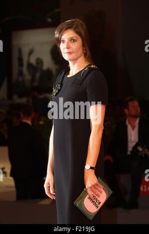 Venedig, Italien. 9. September 2015. Chiara Mastroianni besucht De Palma Premiere während der 72. Venedig Film-Festival am 9. September 2015 in Venedig Credit: Andrea Spinelli/Alamy Live News Stockfoto