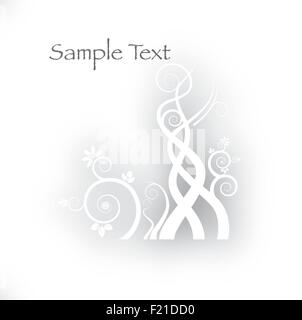 Abstrakte Blumen Hintergrund Stock Vektor