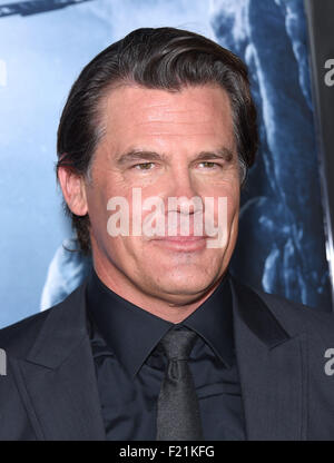 Hollywood, Kalifornien, USA. 9. Sep, 2015. Josh Brolin kommt für die Premiere des Films "Everest" im chinesischen Theater. Bildnachweis: Lisa O'Connor/ZUMA Draht/Alamy Live-Nachrichten Stockfoto