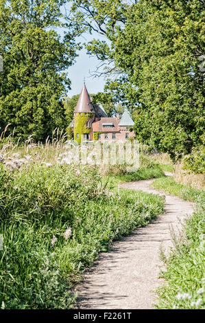 Ortofta Slott ist eine Burg in Eslov Gemeinde, Scania, in Südschweden. Stockfoto