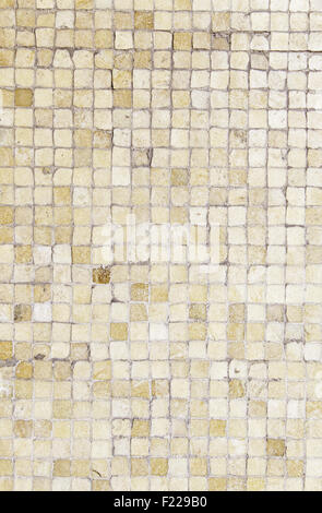 Mosaik Wand, Hintergrund mit Textur detail Stockfoto