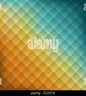 Abbildung geometrischen Abstraktion Hintergrund mit Quadraten Stock Vektor