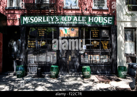 McSorleys alten Ale House, New York. Stockfoto