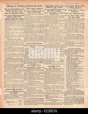 1915 Daily Sketch Über Zwei Millionen Neue Rekruten Stockfoto