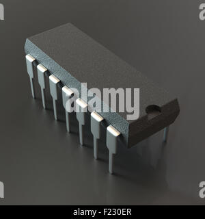 DIP-Chip-package Stockfoto