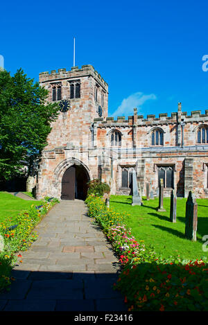 St.-Laurentius Kirche, Appleby, Cumbria, England UK Stockfoto