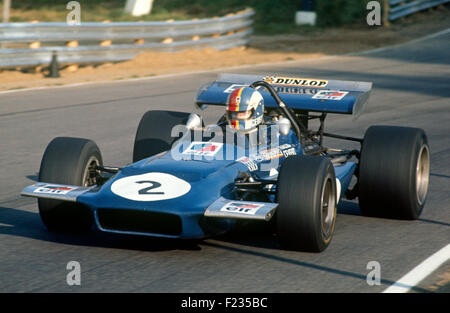 Francois Cevert in einem Tyrrell März, Kanada Mont-Tremblant, Kanada Grand Prix, 20. September 1970 Stockfoto