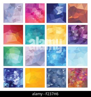 Abstrakten geometrischen Hintergrund Stock Vektor