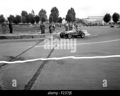 Cisitalia D46 Rennen in der französischen GP 1947 Stockfoto