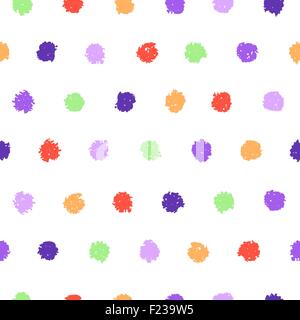 Polka Dot Musterdesign. Stock Vektor