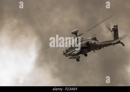 Boeing AH-64 Apache Kampfhubschrauber Stockfoto