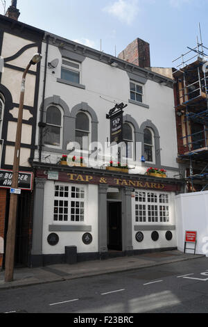 Tap and Tankard Real Ale Pub Sheffield City Centre England Stockfoto