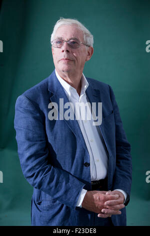 John Anderson Kay CBE FRSE FBA ist ein britischer Ökonom und Autor, auf dem Edinburgh International Book Festival 2015. Edinburgh, Schottland. 21. August 2015 Stockfoto