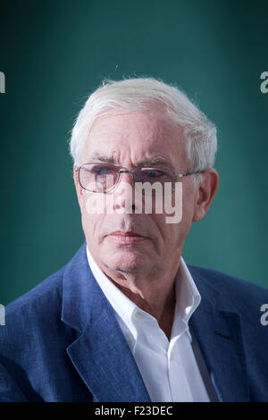 John Anderson Kay CBE FRSE FBA ist ein britischer Ökonom und Autor, auf dem Edinburgh International Book Festival 2015. Edinburgh, Schottland. 21. August 2015 Stockfoto