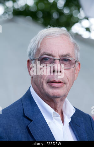 John Anderson Kay CBE FRSE FBA ist ein britischer Ökonom und Autor, auf dem Edinburgh International Book Festival 2015. Edinburgh, Schottland. 21. August 2015 Stockfoto