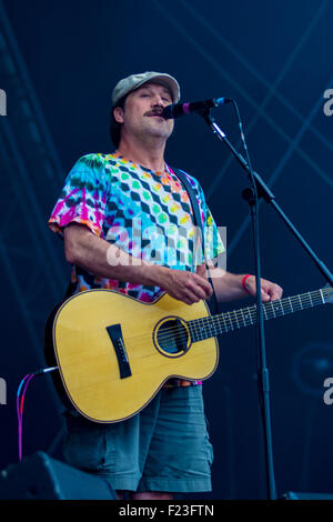 HAYSEED Dixie wowing die Massen Live at siegreich Festival 2015 Stockfoto