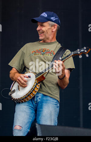 HAYSEED Dixie wowing die Massen Live at siegreich Festival 2015 Stockfoto