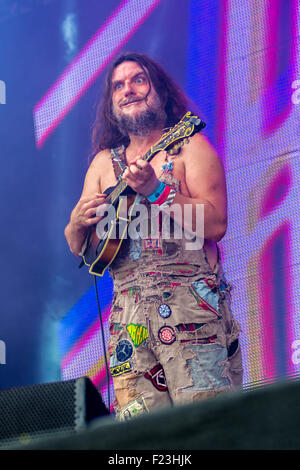 HAYSEED Dixie wowing die Massen Live at siegreich Festival 2015 Stockfoto