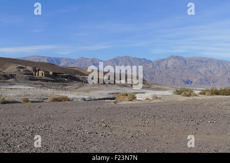 Harmony Borax arbeitet in Death Valley Nationalpark Stockfoto