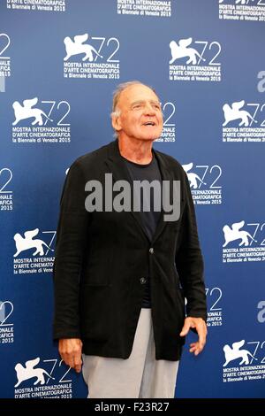 Venedig, Ca, Italien. 10. Sep, 2015. Bruno Ganz.Remember Foto call.72nd Venedig Film Festival.Venice, Italy.September 10, 2015. © Roger Harvey/Globe Fotos/ZUMA Draht/Alamy Live-Nachrichten Stockfoto