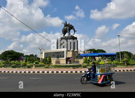 König Rama ich Denkmal in Buriram, Thailand Stockfoto