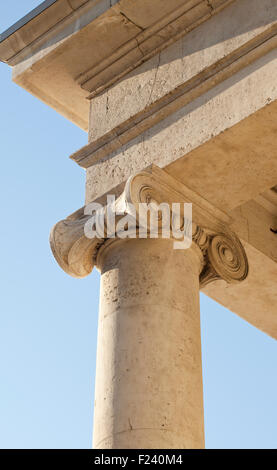 Detail der Kathedrale von St. Antonio, Triest - Italien Stockfoto