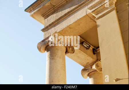 Detail der Kathedrale von St. Antonio, Triest - Italien Stockfoto