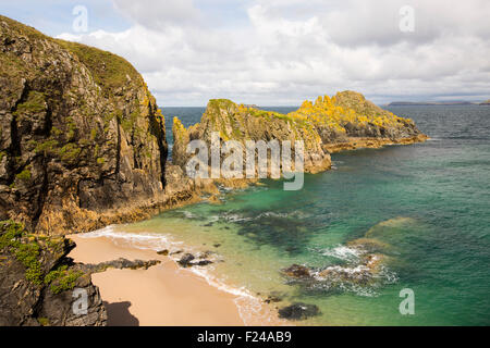 Trevose Head in der Nähe von Padstow, Cornwall, UK. Stockfoto