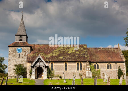St. Michael und alle Engel Kirche, Lingen, Herefordshire Stockfoto