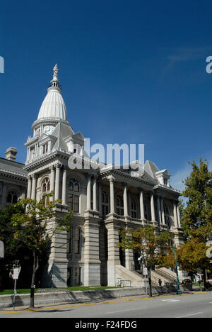 Tippecanoe County Courthouse, befindet sich im historischen Lafayette - West Lafayette, Indiana.  Erbaut im Jahre 1882. Stockfoto