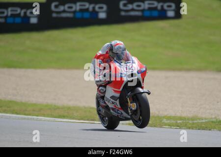 Mugello Circuit, Italien 30. Mai 2015. Der Ducati-Werksfahrer Andrea Dovizioso in der Qualifikation für den Gran Premio D'Italia ein Stockfoto