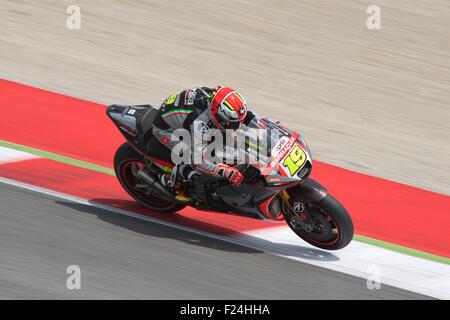 Mugello Circuit, Italien 30. Mai 2015. Alvaro Bautista im qualifying für den Gran Premio D'Italia in Mugello Stockfoto