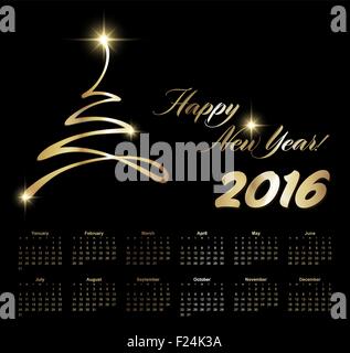 Merry Christmas Tree Grußkarte. Papier-design Stock Vektor