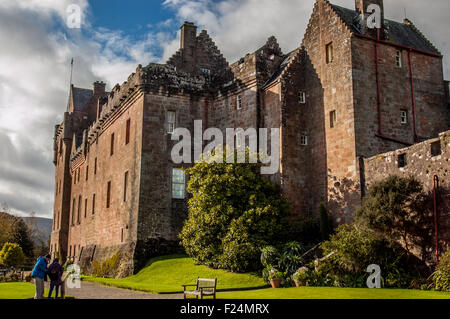 Broddick Burg auf der Insel Arran Stockfoto