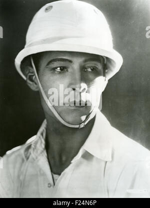 RUDOLPH VALENTINO (1895-1926) italienischer amerikanischer Stummfilm Schauspieler Stockfoto