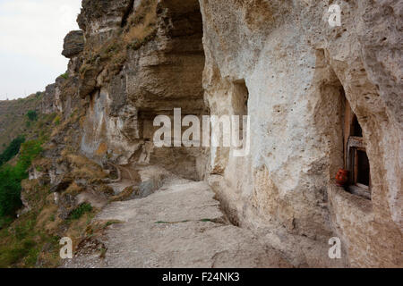 Höhle Kloster Orheiul Vechi (alte Orhei), Republik Moldau Stockfoto