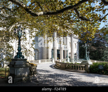 Marmor-Haus, "Sommerhaus" Alva und Wiliam K. Vanderbilt in Newport, RI, USA. Stockfoto