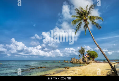 Ecke der Insel Phu Quoc an einem sonnigen Tag Stockfoto