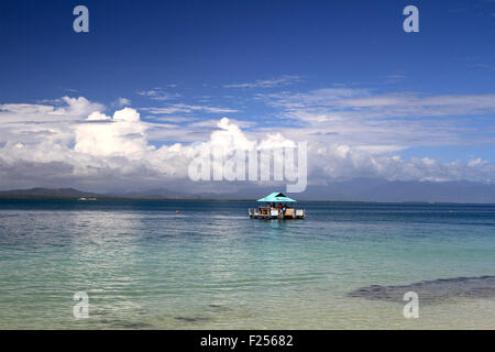 Insel-Hopping in der Honda Bay - Palawan Stockfoto