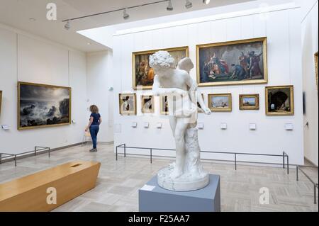 Frankreich, Finistere, Quimper, Fine Arts Museum, Sammlung französischer Malerei Stockfoto