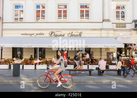 Polen, Region Masowien, Warschau, die Straße Krakowskie Przedmiescie einkaufen Stockfoto